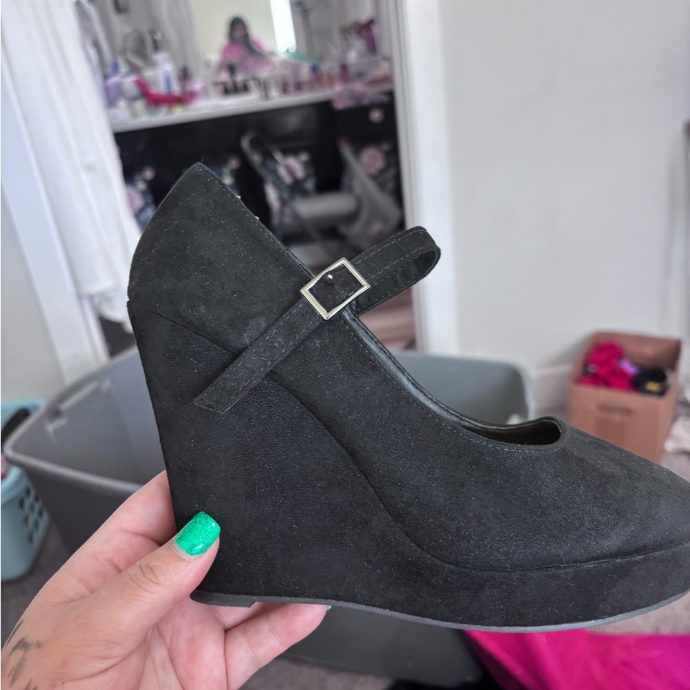 Torrid Black Heeled Boots
